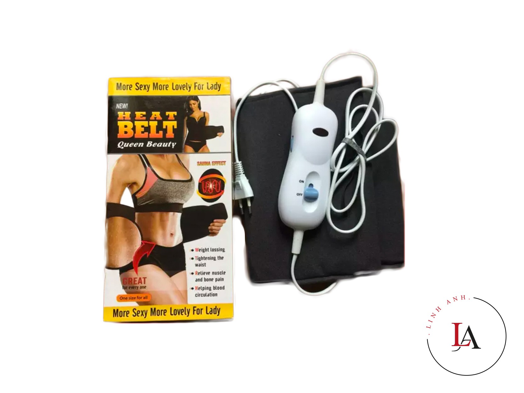 Đai quấn nóng Heating Pad đôi 2 mảnh